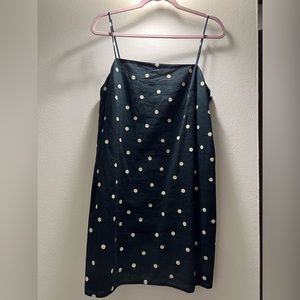 H&M Polka Dot Linen Short Dress